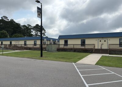 Painted Modular Classrooms for Wayne