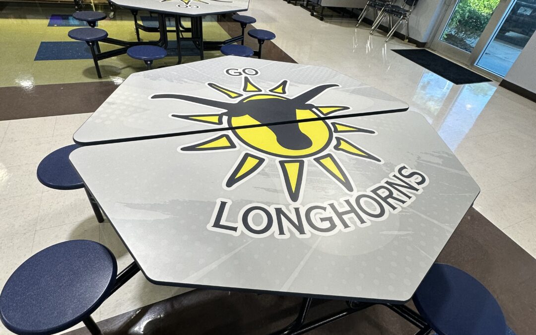 New Cafeteria Tables for Palmer Ranch
